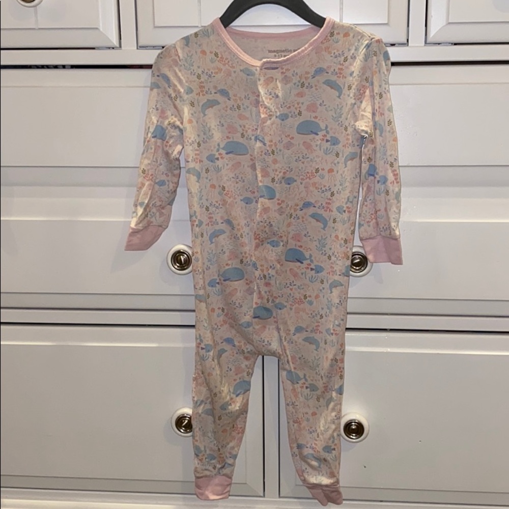 Magnetic me whale and turtle print 9-12